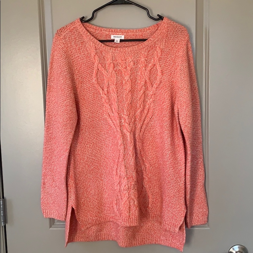 Deep pink sweater
